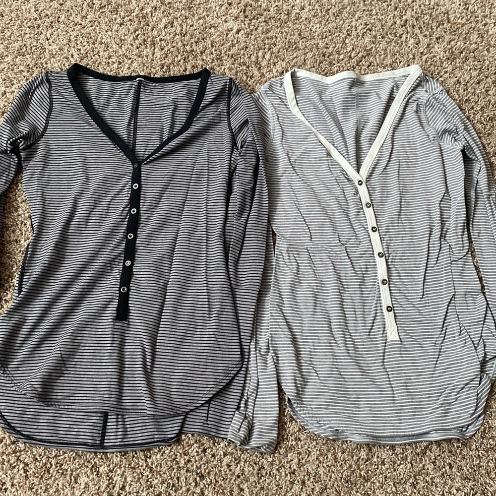 Lululemon shirts.